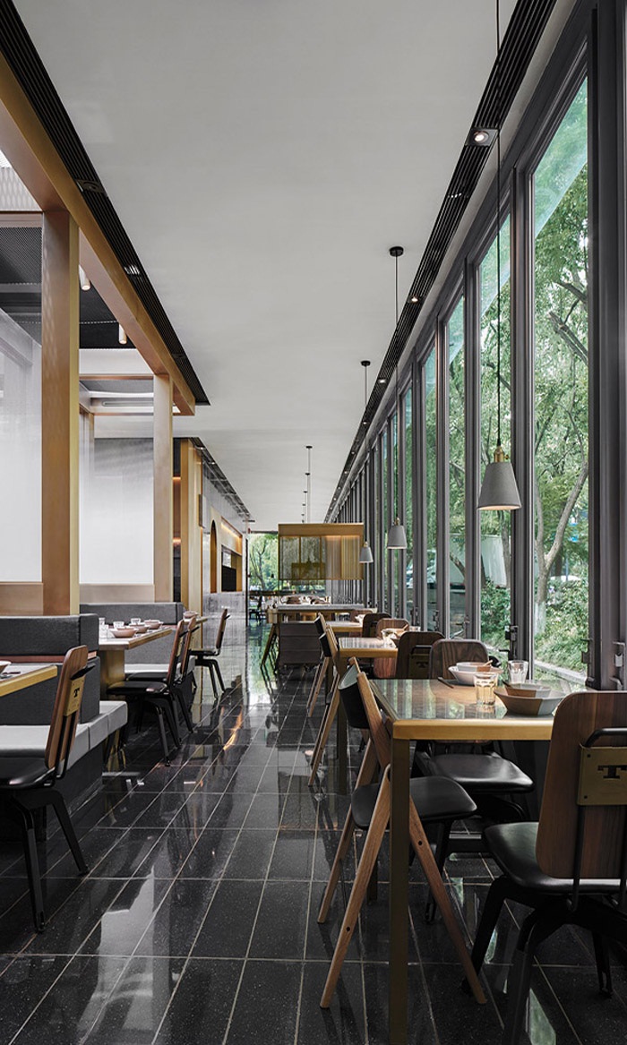 自助餐廳設計裝飾圖